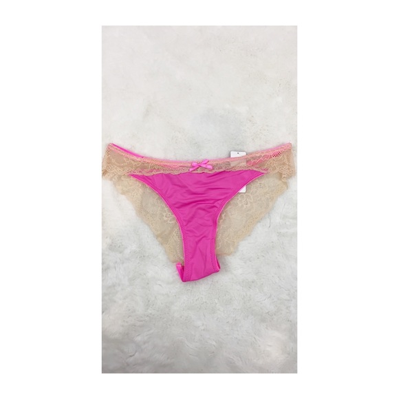 Hers by Herman Set of Bra & Panty Lace Pink Cream - Picture 4 of 5